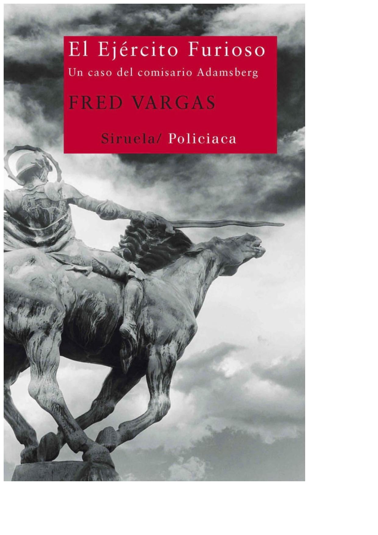 El Ejército Furioso: Un caso del comisario Adamsberg