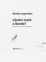 ¿Quién mató a Bambi?