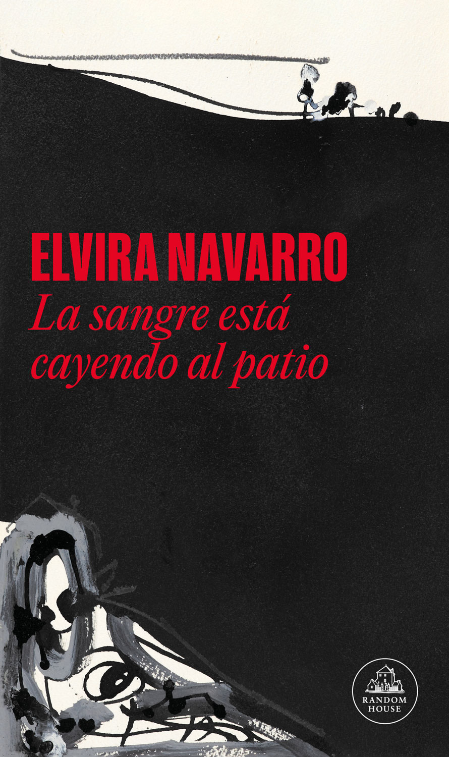 La sangre está cayendo al patio